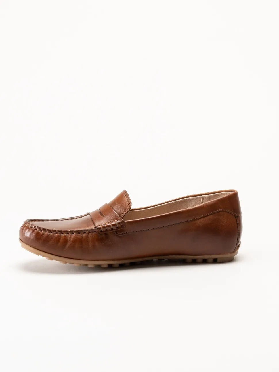 Caprice - Bruna loafers i skinn