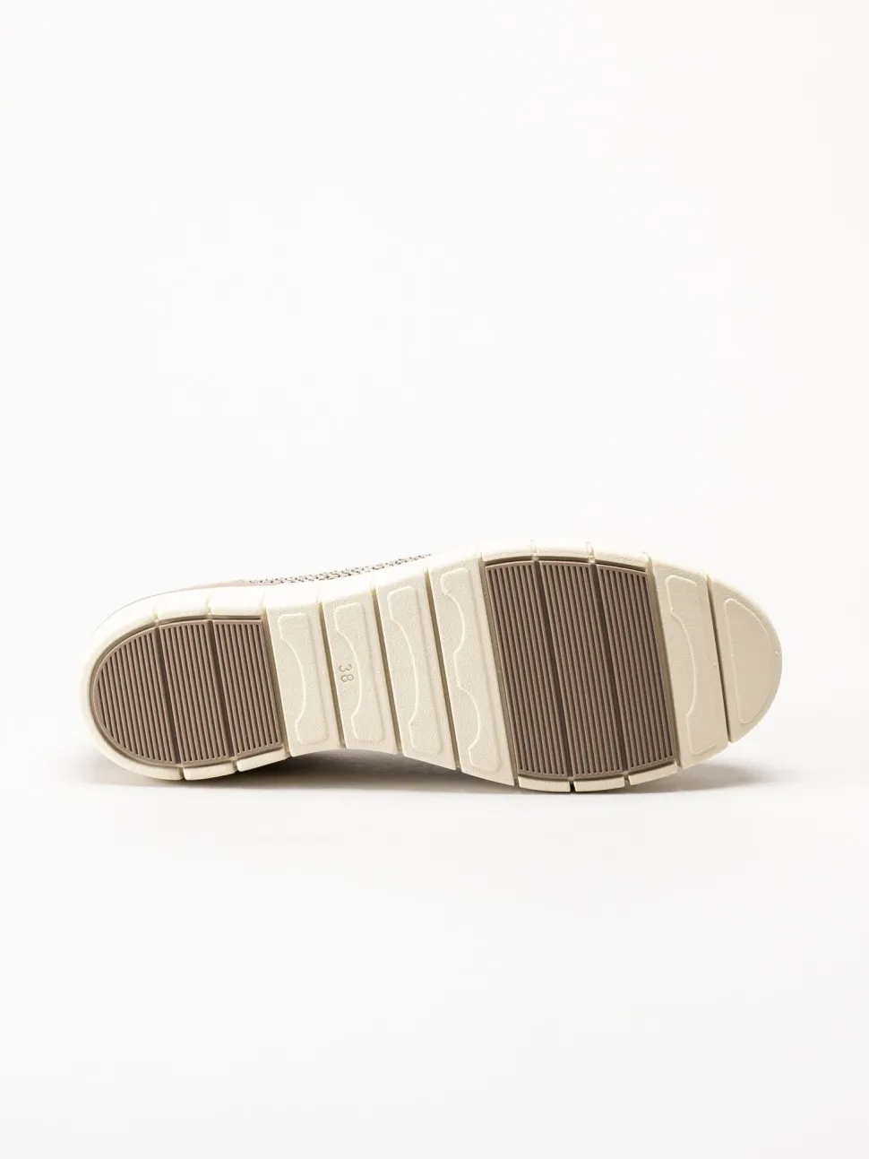 Caprice - Bruna pennyloafers i mocka