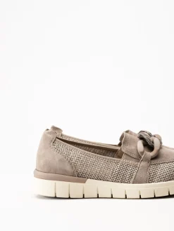 Caprice - Bruna pennyloafers i mocka