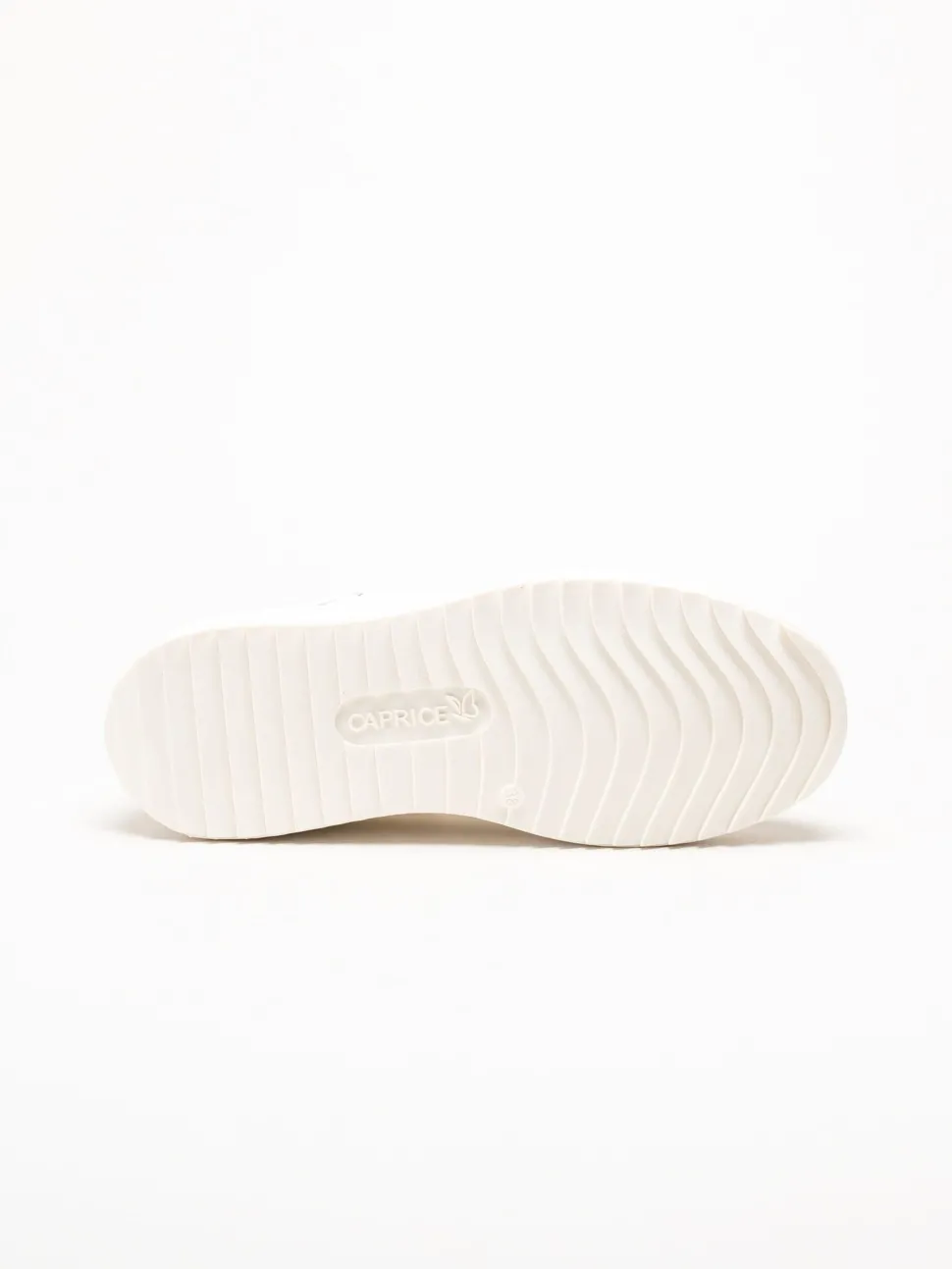 Caprice - Vita broderade sneakers