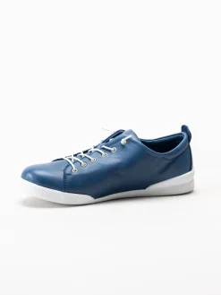 Charlotte of Sweden - Blå sneakers i skinn