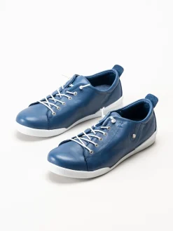 Charlotte of Sweden - Blå sneakers i skinn
