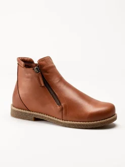Charlotte of Sweden - Bruna boots i skinn