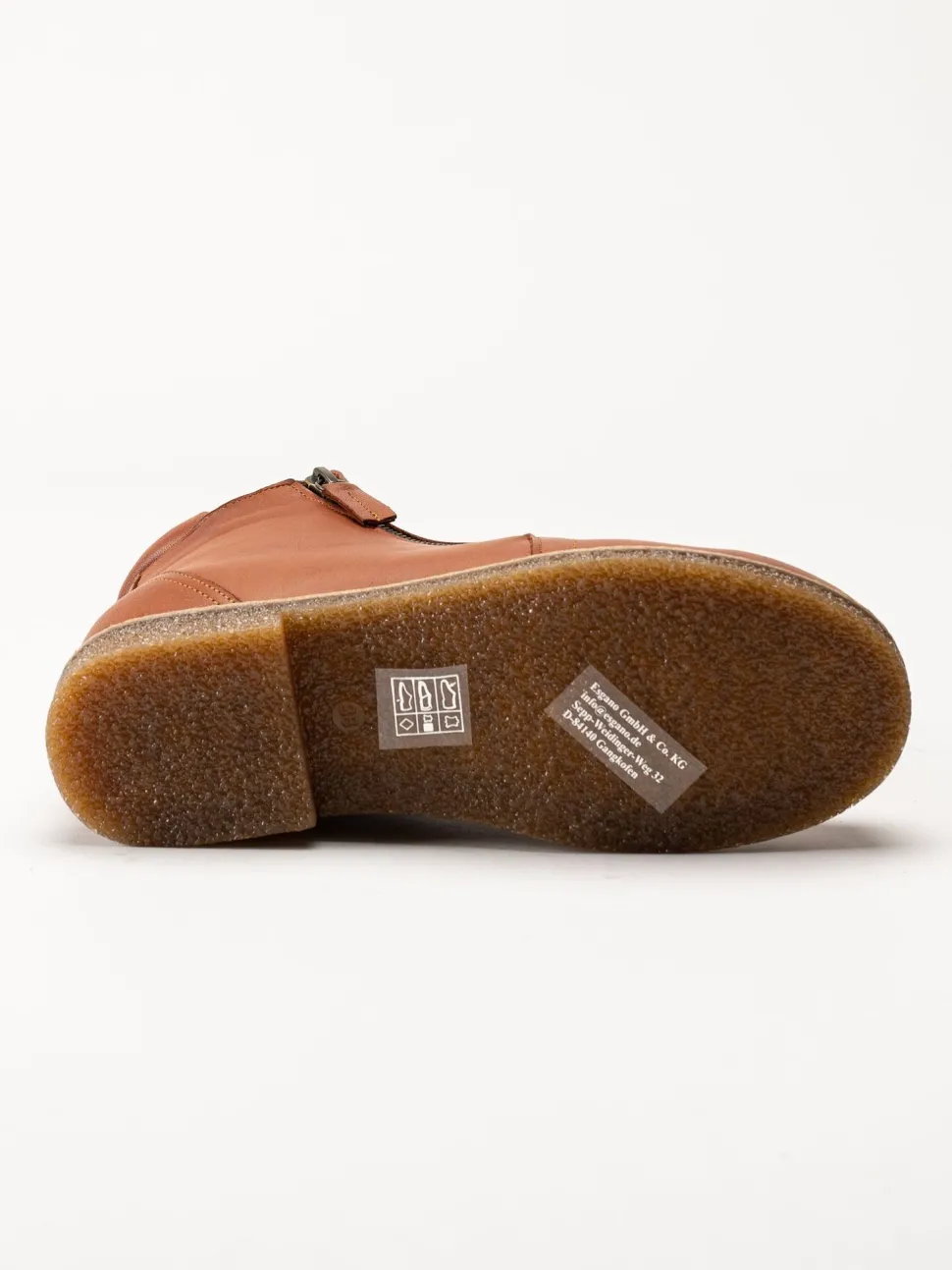 Charlotte of Sweden - Bruna boots i skinn