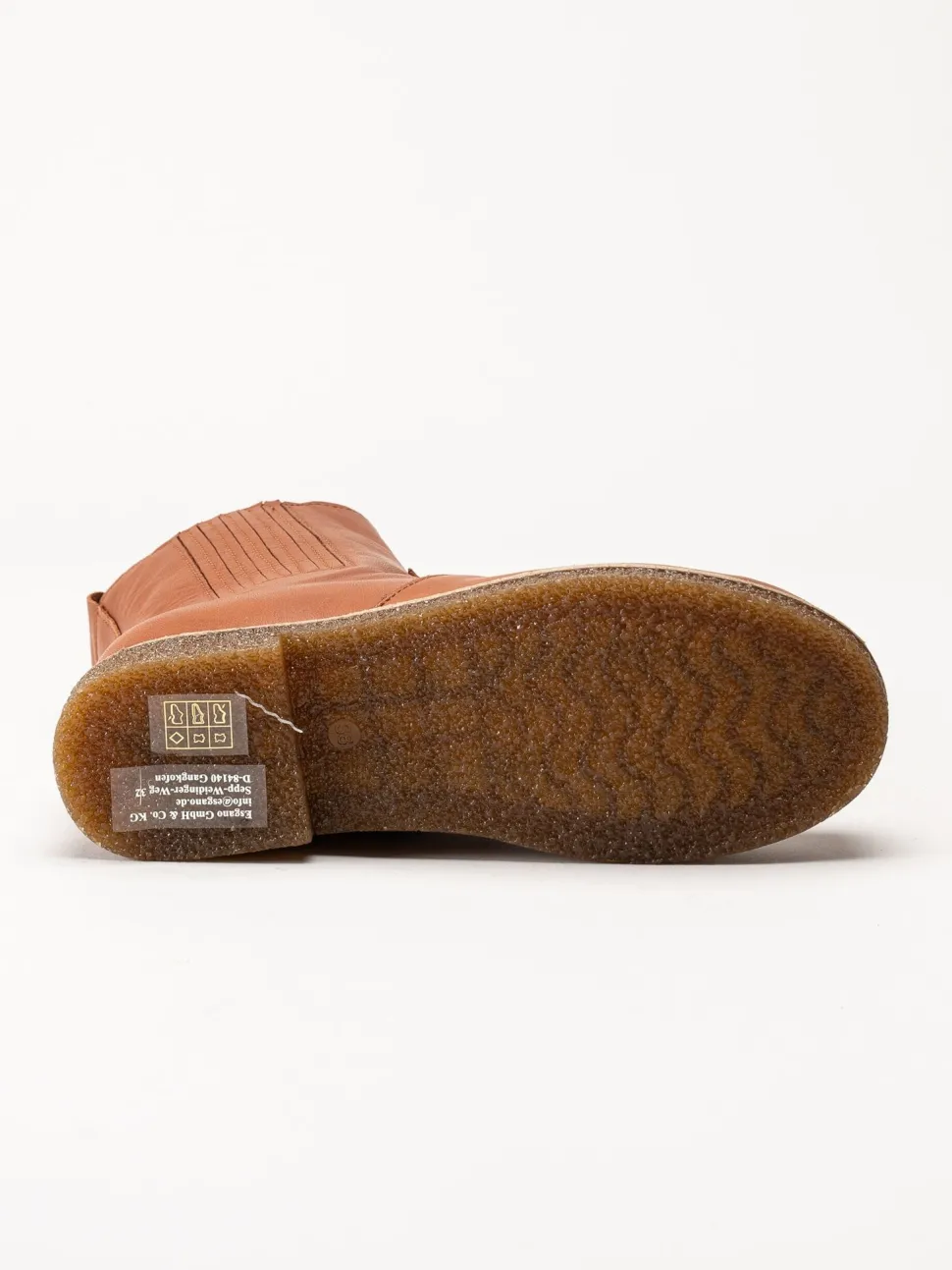 Charlotte of Sweden - Bruna boots i skinn