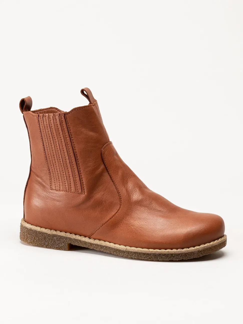 Charlotte of Sweden - Bruna boots i skinn