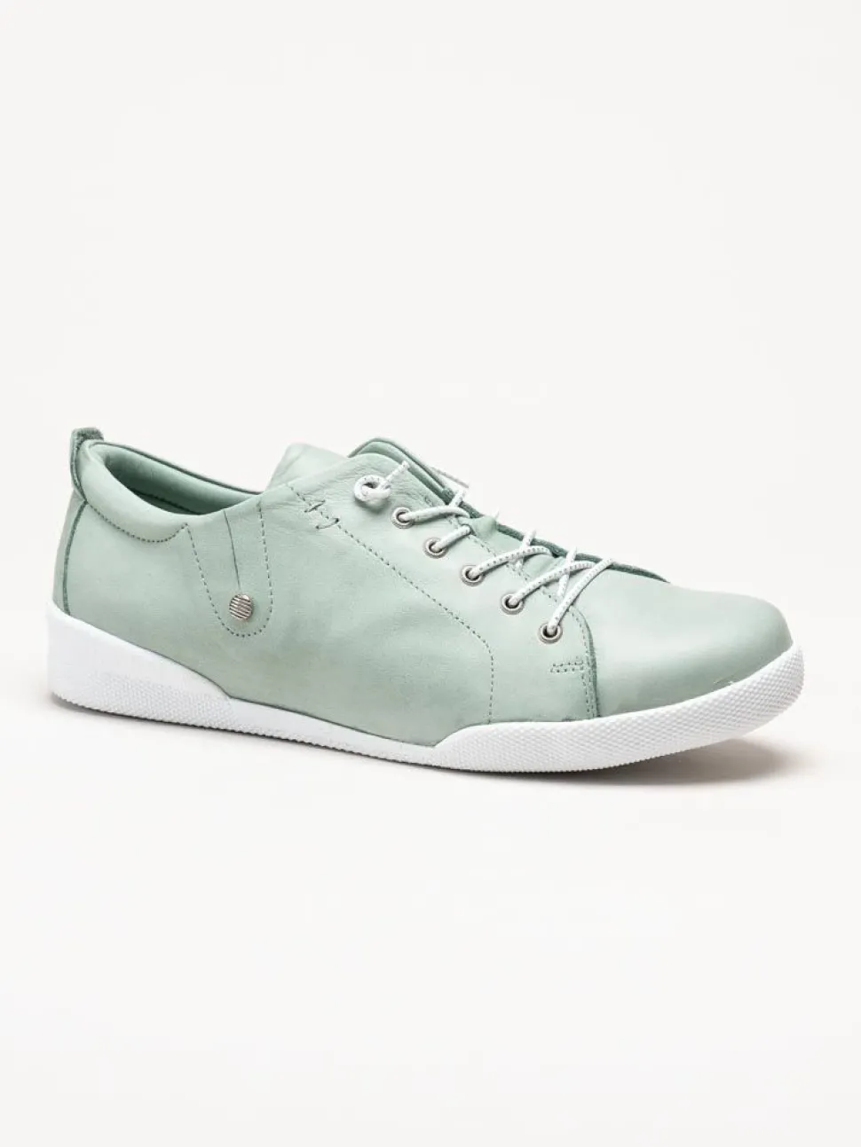 Charlotte of Sweden - Gröna sneakers i skinn
