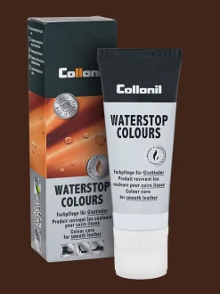 Collonil - Waterstop Colours - Mörkbrun skokräm