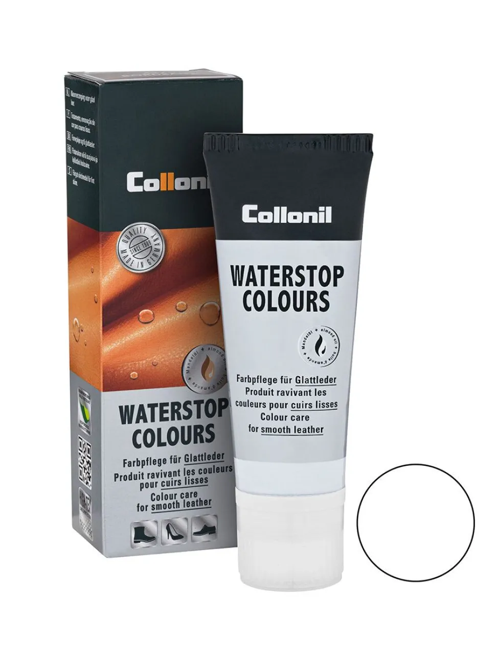 Collonil - Waterstop Colours - Vit skokräm