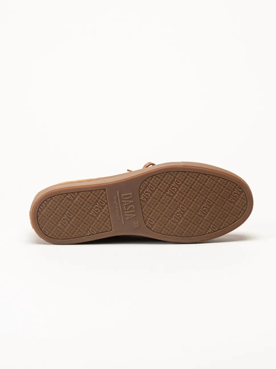 Dasia - Daylily - Bruna seglarloafers i mocka