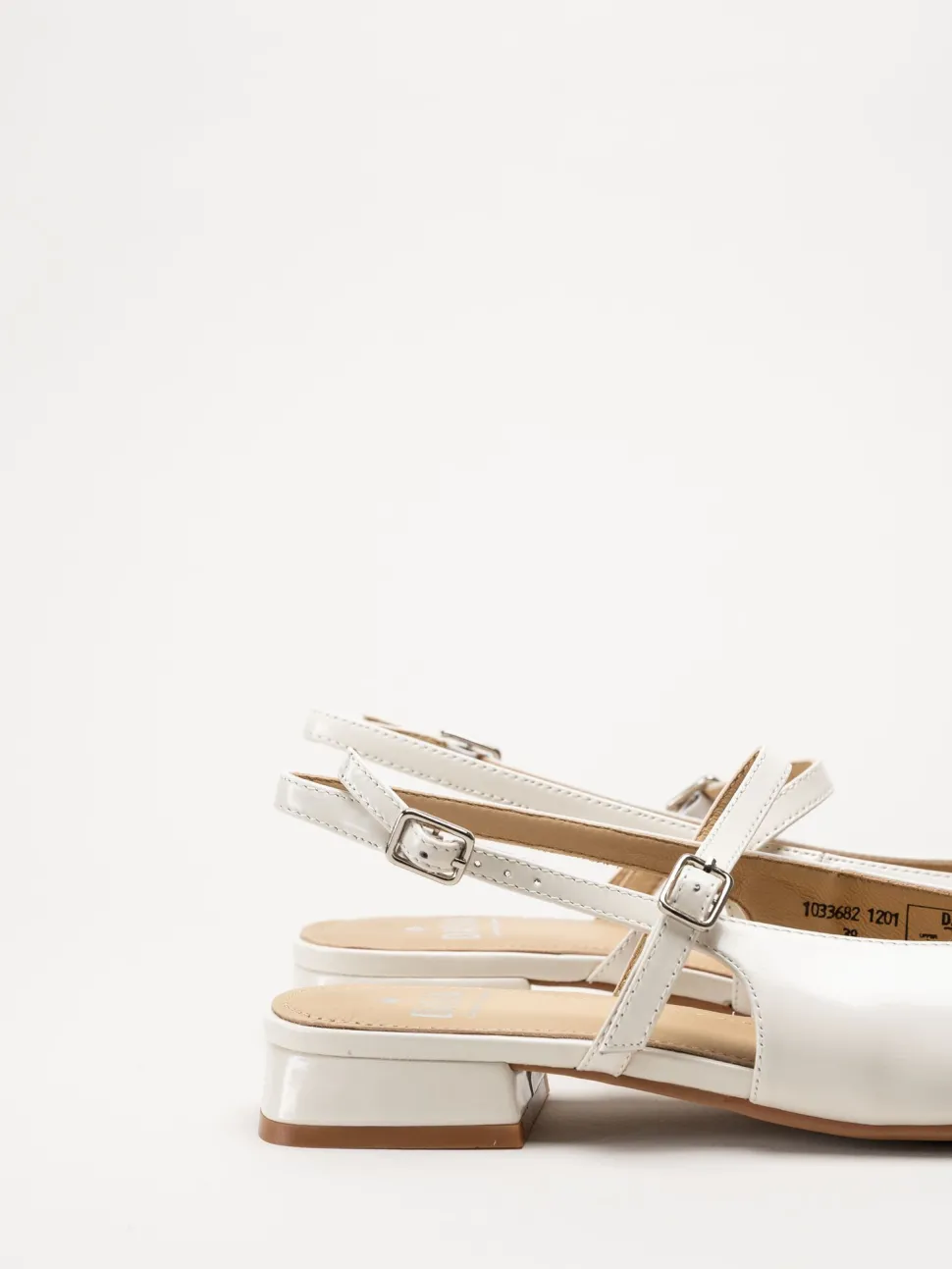 Dasia - Serotina - Offwhite slingback pumps