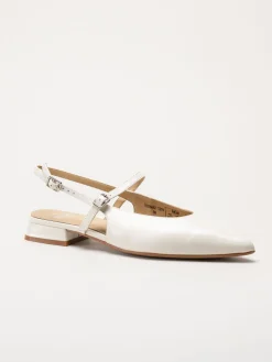 Dasia - Serotina - Offwhite slingback pumps