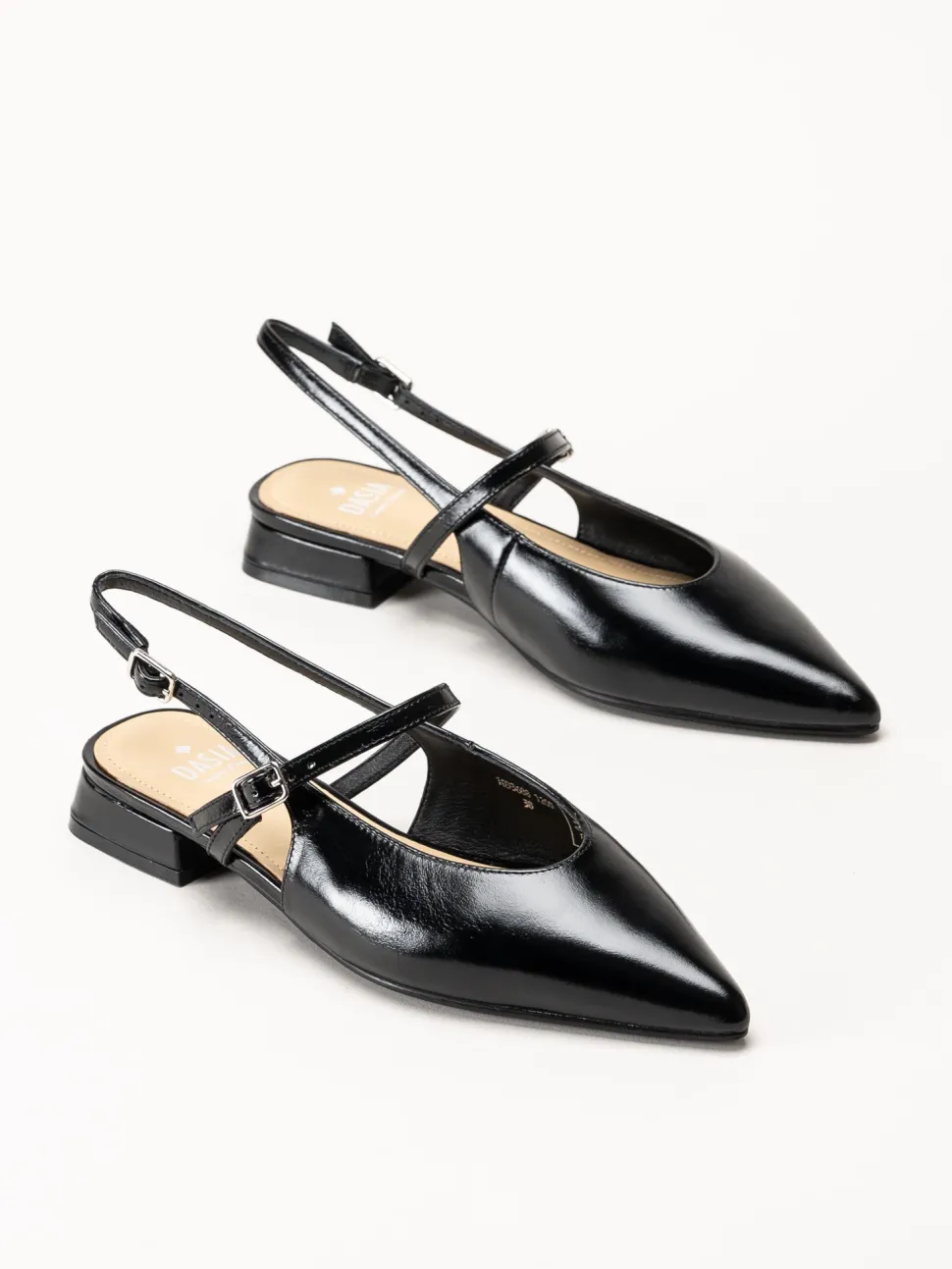 Dasia - Serotina - Svarta slingback pumps