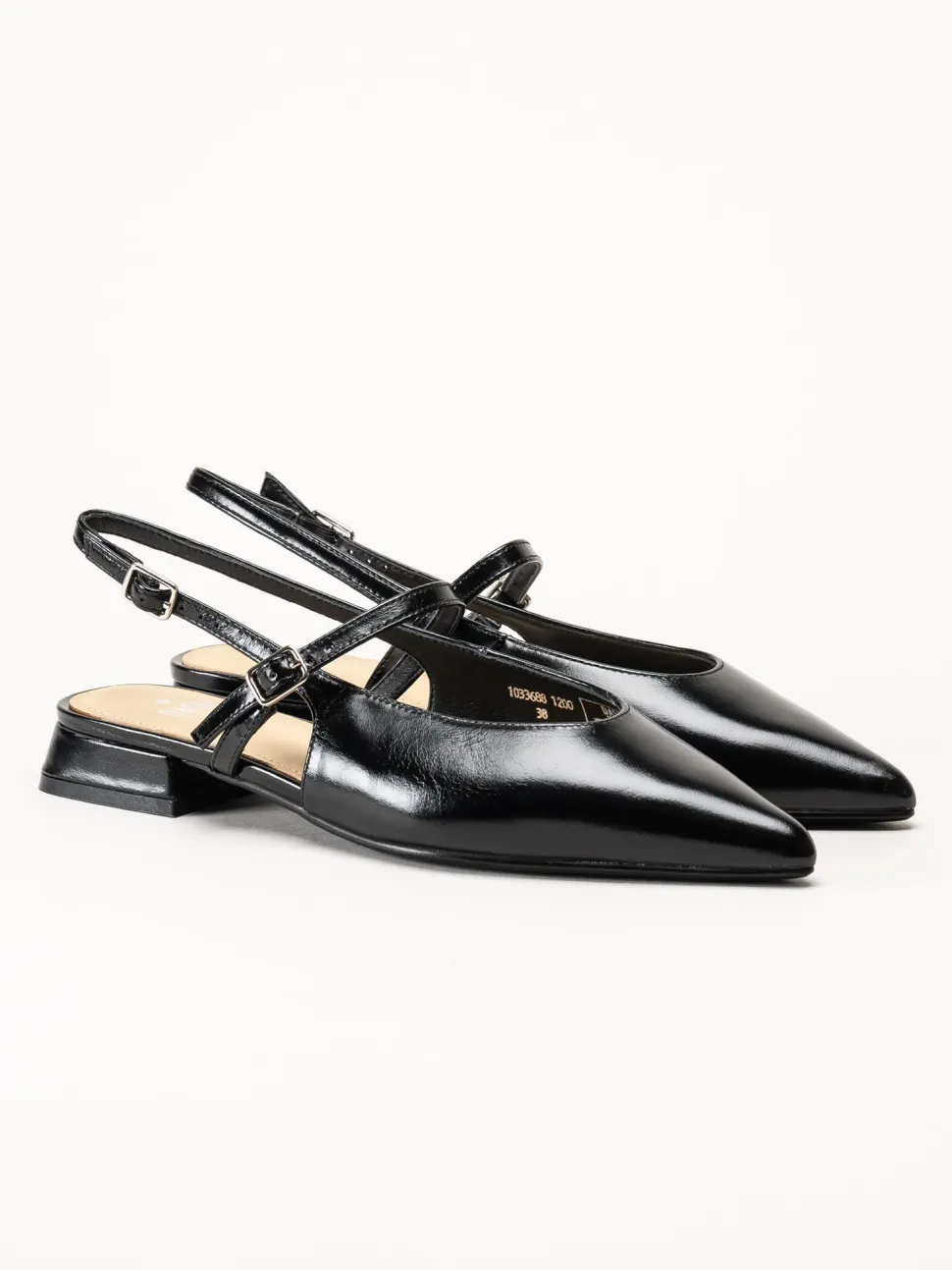Dasia - Serotina - Svarta slingback pumps