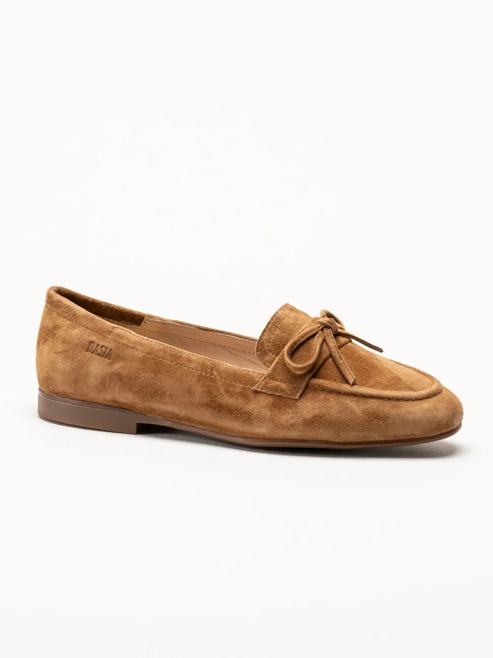 Dasia - Shelly - Bruna loafers i mocka