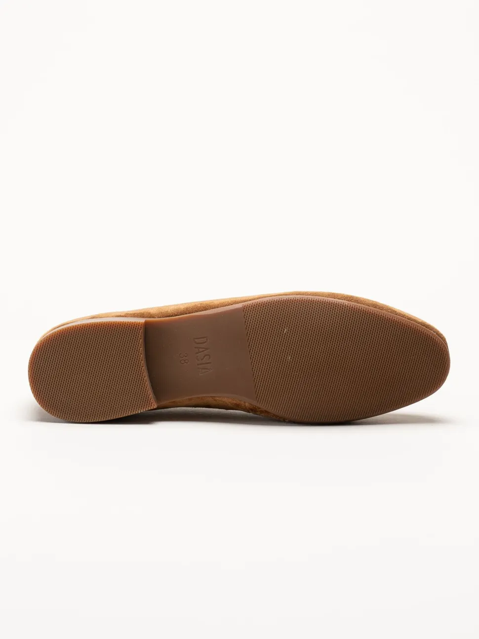 Dasia - Shelly - Bruna loafers i mocka