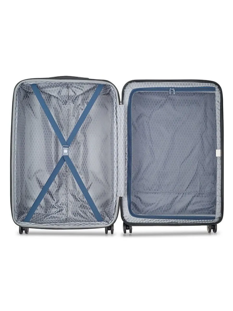 Delsey - Air Armour 77 Expandable - Mörkblå resväska expanderbar