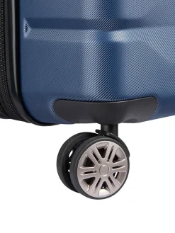 Delsey - Air Armour 77 Expandable - Mörkblå resväska expanderbar
