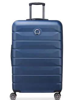 Delsey - Air Armour 77 Expandable - Mörkblå resväska expanderbar