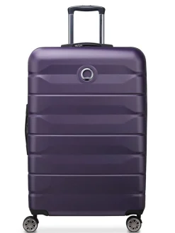 Delsey - Air Armour 77 Expandable - Mörklila resväska expanderbar