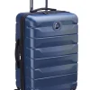 Delsey - Air Armour 68 Expandable - Mörkblå resväska expanderbar