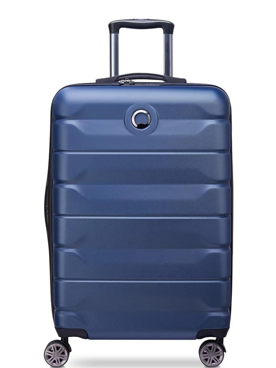 Delsey - Air Armour 68 Expandable - Mörkblå resväska expanderbar
