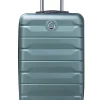 Delsey - Air Armour 68 Expandable - Ljusgrön resväska expanderbar