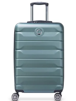 Delsey - Air Armour 68 Expandable - Ljusgrön resväska expanderbar
