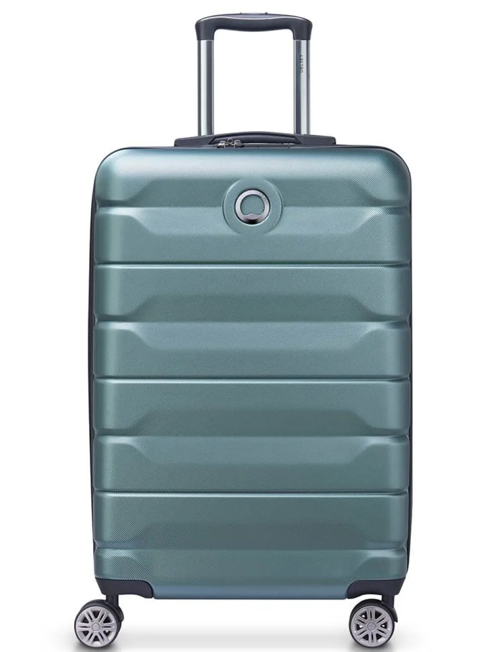 Delsey - Air Armour 68 Expandable - Ljusgrön resväska expanderbar