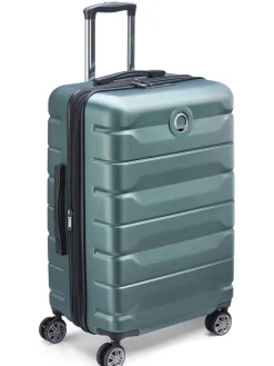 Delsey - Air Armour 68 Expandable - Ljusgrön resväska expanderbar