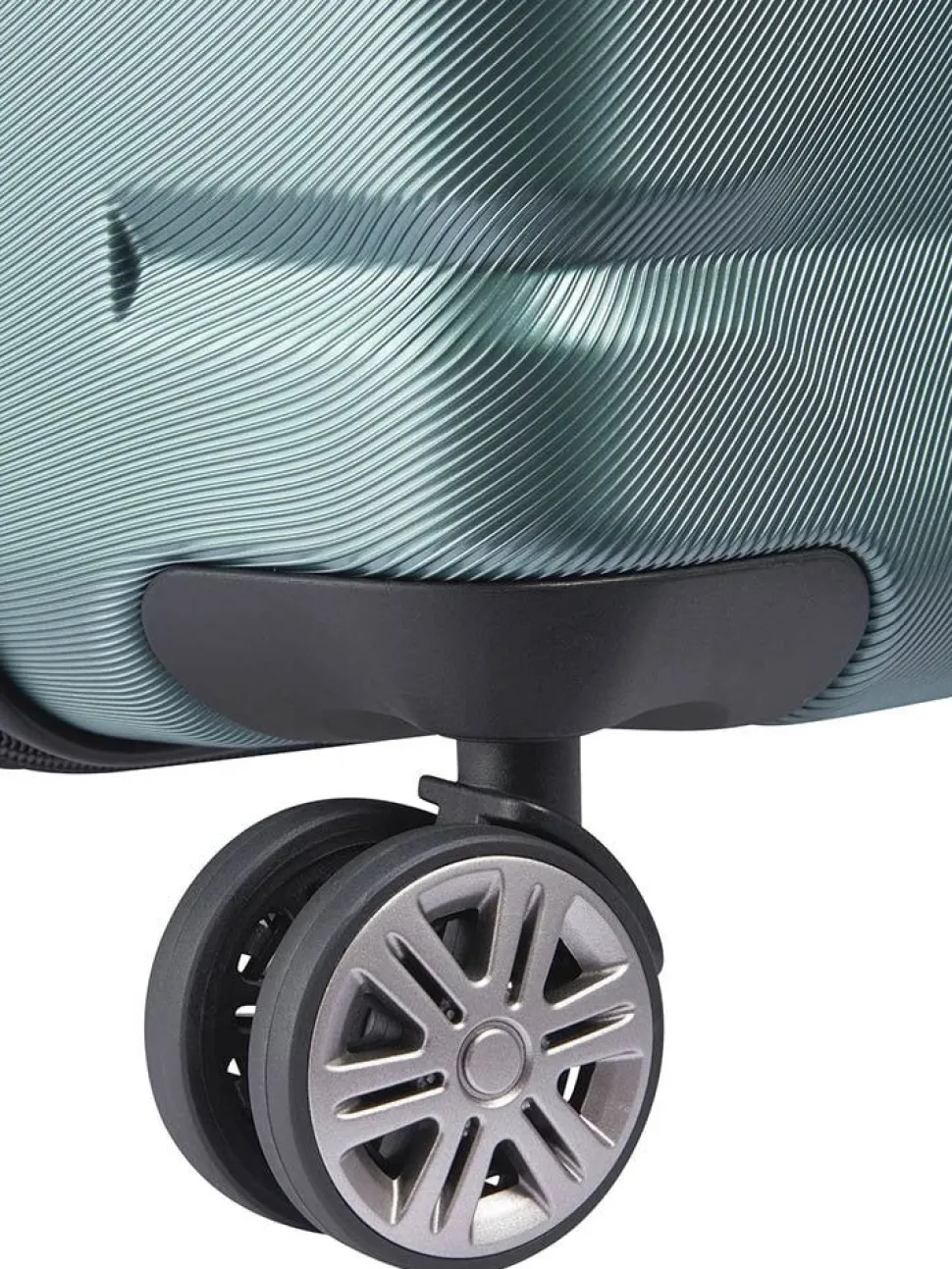 Delsey - Air Armour 68 Expandable - Ljusgrön resväska expanderbar
