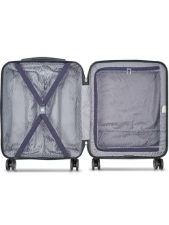 Delsey - Air Armour 55 Slim - Mörklila kabinväska