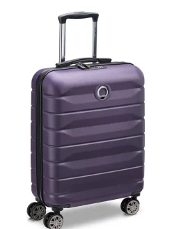 Delsey - Air Armour 55 Slim - Mörklila kabinväska