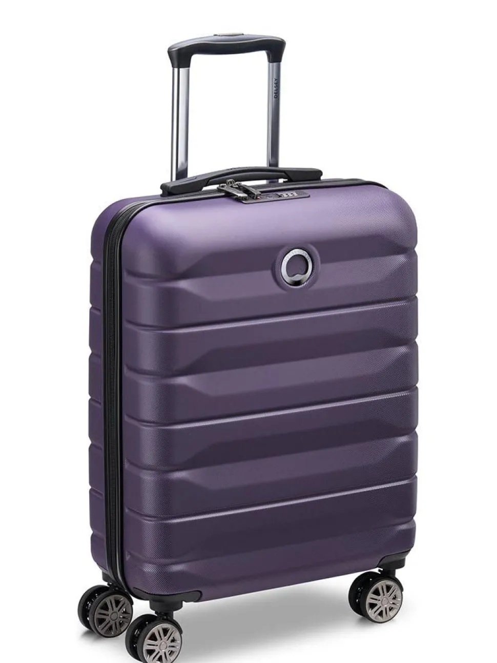 Delsey - Air Armour 55 Slim - Mörklila kabinväska