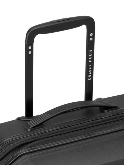 Delsey - Anvers Val Tr Ext 4dr 65.5 - Svart matt expanderbar resväska