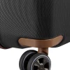 Delsey - Flanerie se L Checked Spinner - Mörkbrun expanderbar resväska