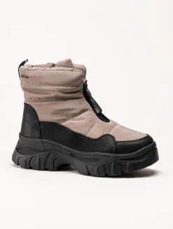 Duffy - Beige fodrade nylonboots