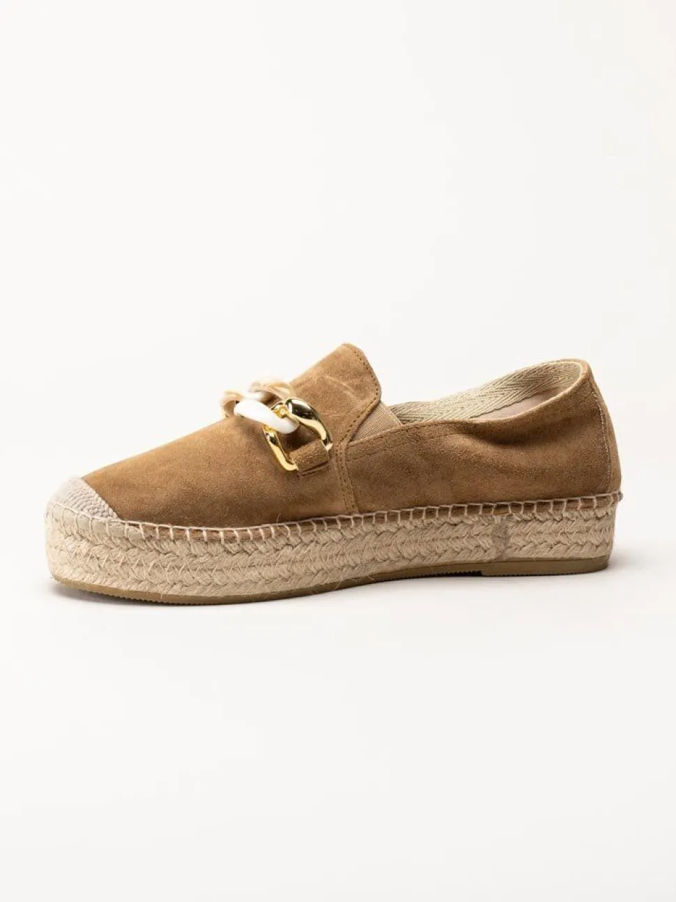 Duffy - Camel färgade espadriller