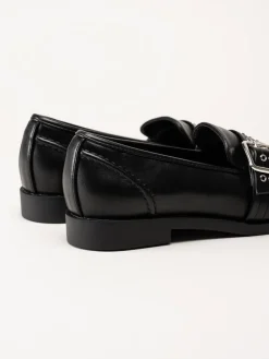 Duffy - Fulgatore Otto - Svarta loafer med dekornitar