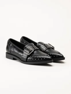 Duffy - Fulgatore Otto - Svarta loafer med dekornitar