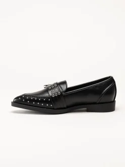Duffy - Fulgatore Otto - Svarta loafer med dekornitar