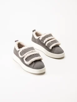 Duffy - Leuca Uno - Grå sneakers i mocka