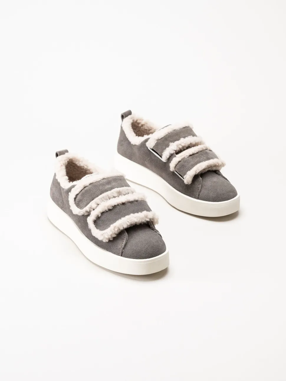 Duffy - Leuca Uno - Grå sneakers i mocka