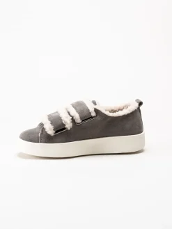 Duffy - Leuca Uno - Grå sneakers i mocka