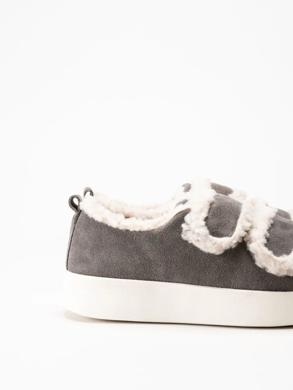 Duffy - Leuca Uno - Grå sneakers i mocka