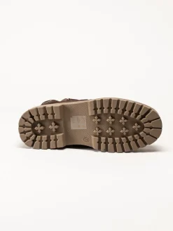 Duffy - Marcellina Tre - Mörkbruna fodrade boots