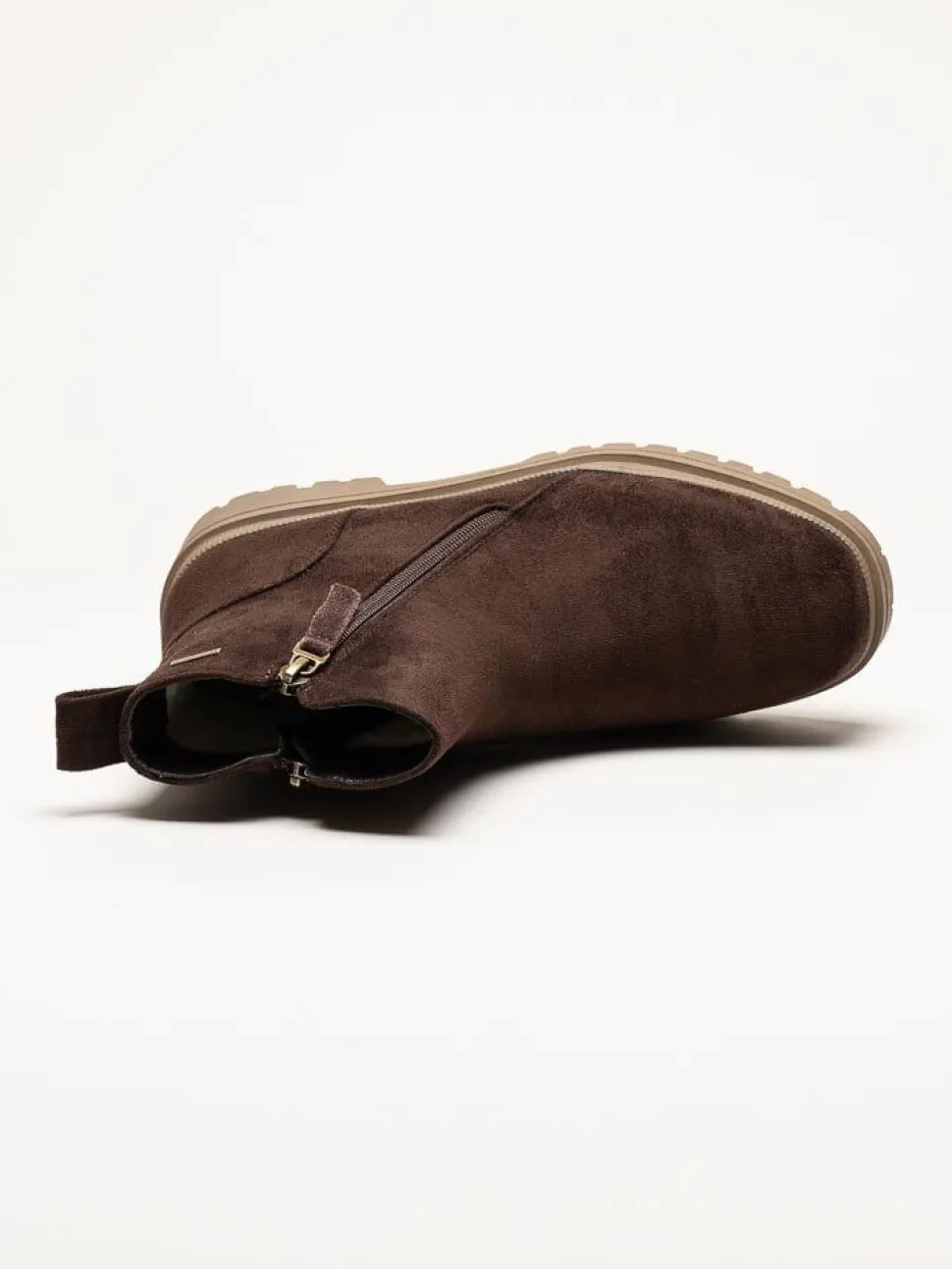 Duffy - Marcellina Tre - Mörkbruna fodrade boots