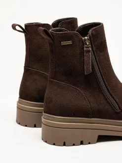 Duffy - Marcellina Tre - Mörkbruna fodrade boots