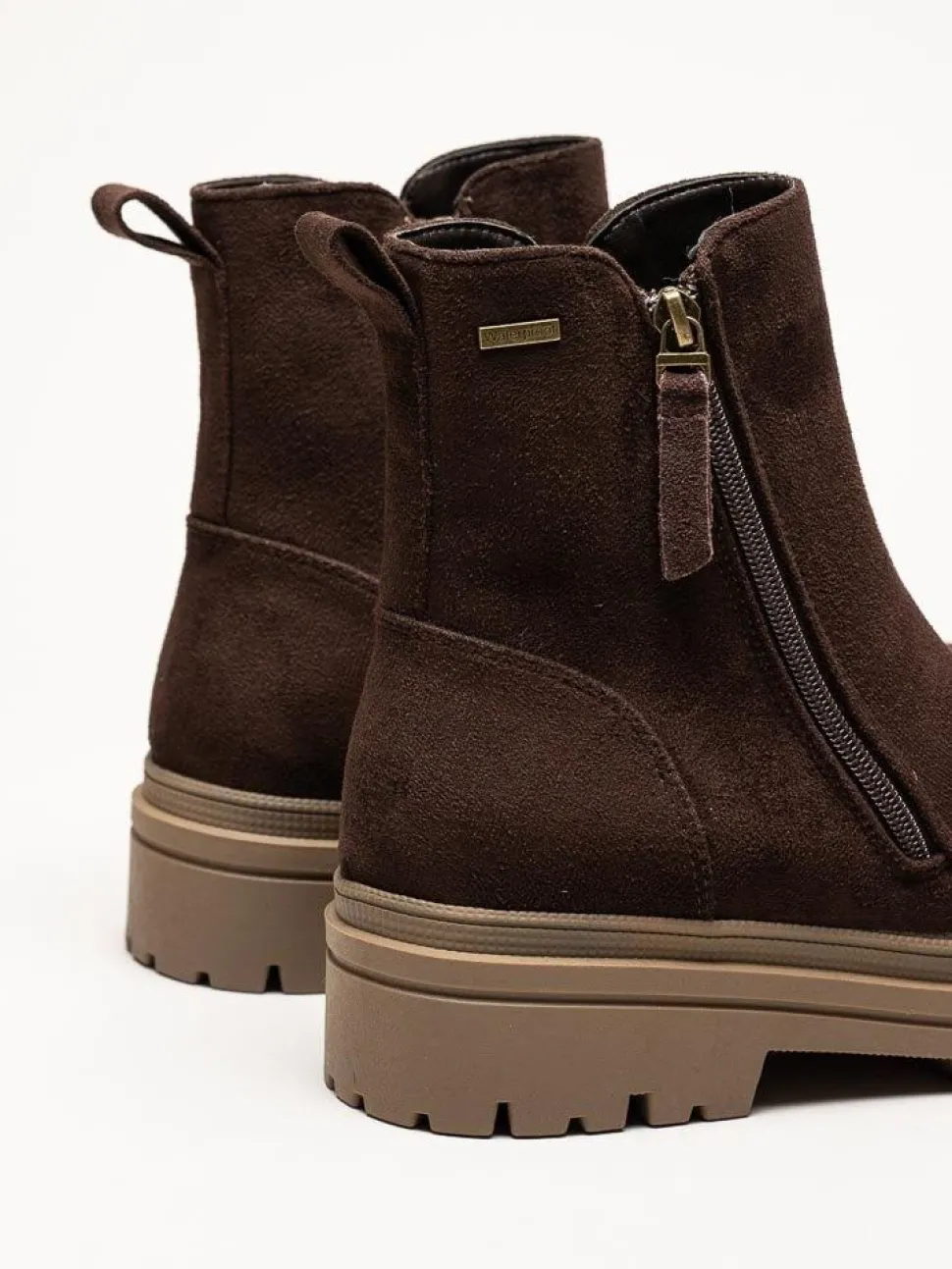 Duffy - Marcellina Tre - Mörkbruna fodrade boots