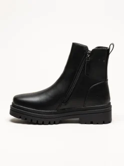 Duffy - Marcellina Tre - Svarta fodrade boots